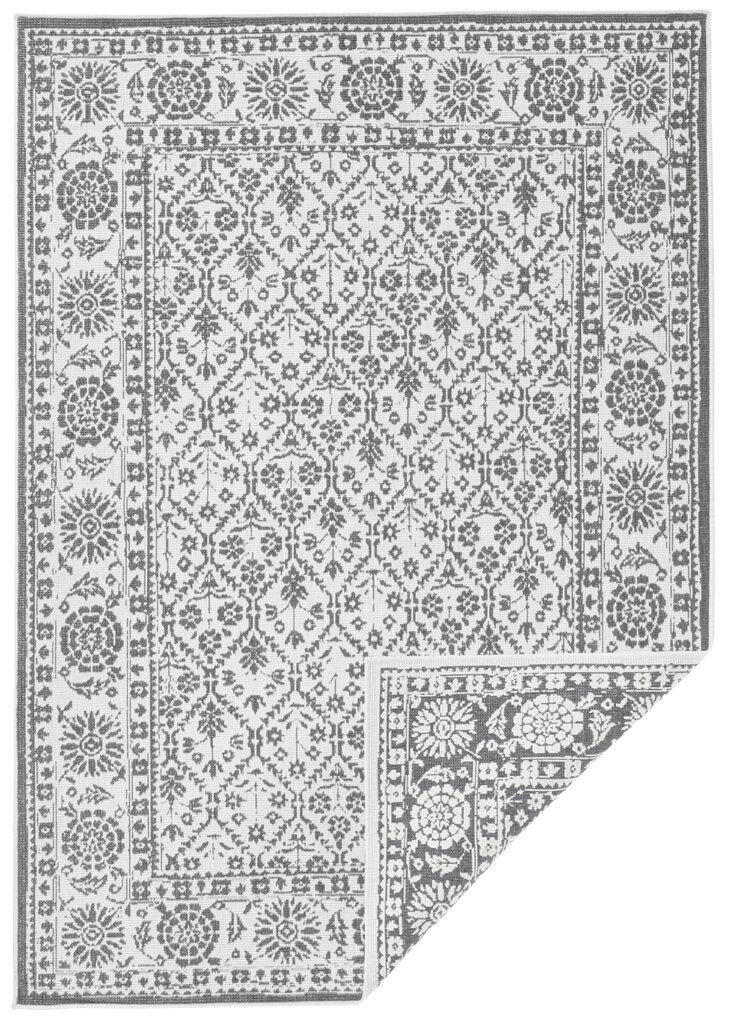 Vaip NORTHRUGS Twin Curacao Grey Cream, 120x170 cm hind ja info | Vaibad | hansapost.ee