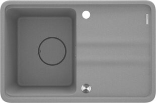 Graniidist köögivalamu Deante Momi ZKMS11A, Metallic grey price and information | Bathroom sinks, washbasins | hansapost.ee