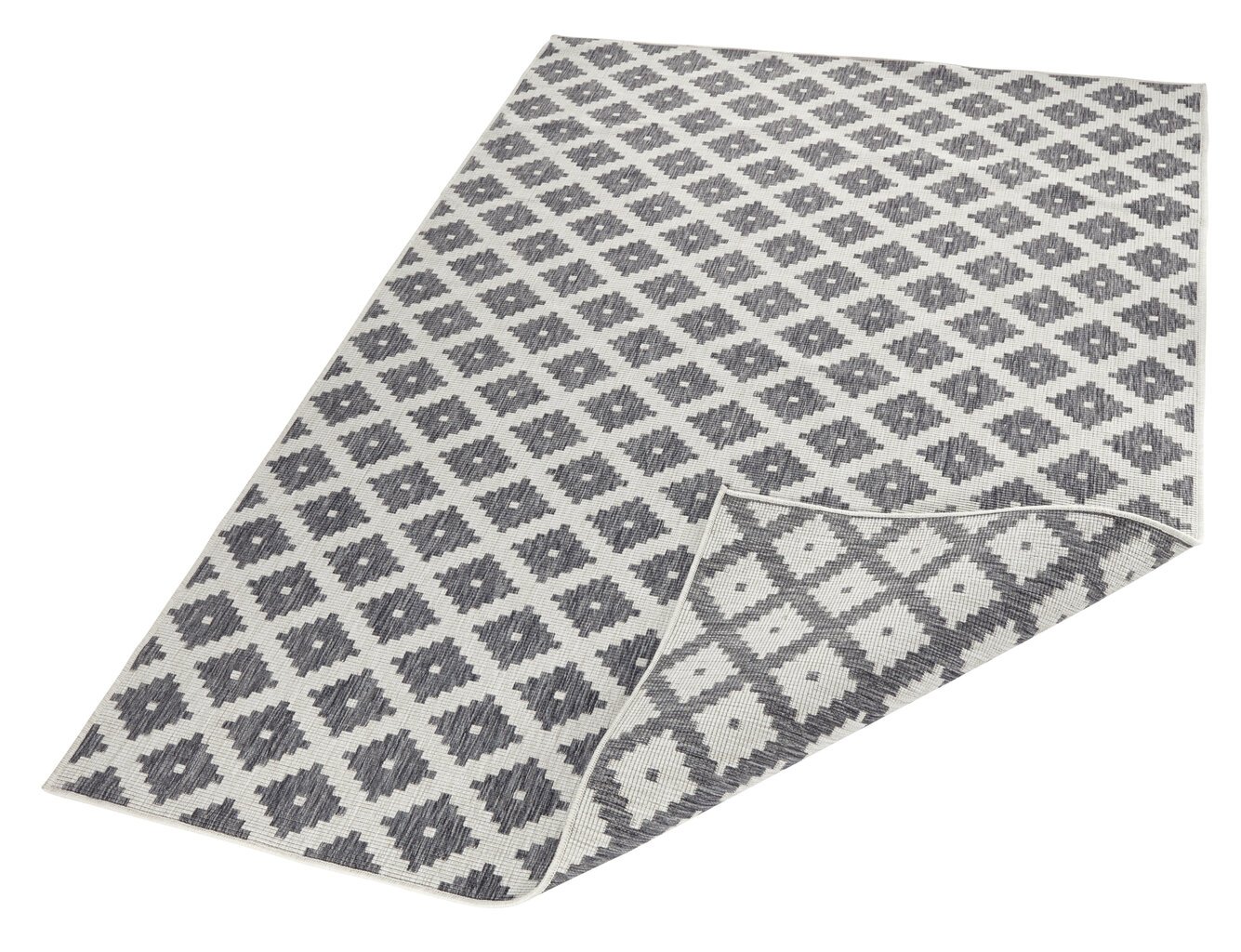 Vaip NORTHRUGS Twin Nizza Grey Cream, 80x350 cm price and information | Vaibad | hansapost.ee