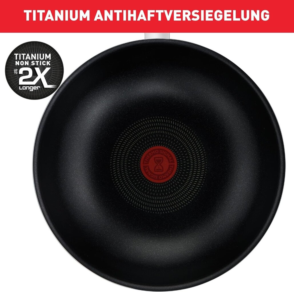 Tefal D52606 Resist praepann 28 cm, must цена и информация | Pannid | hansapost.ee