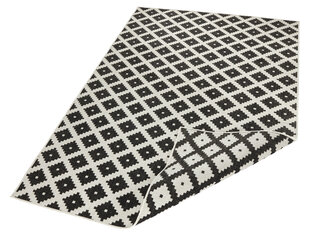 Vaip NORTHRUGS Twin Nizza Black Cream, 80x250 cm hind ja info | Vaibad | hansapost.ee