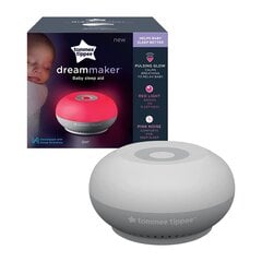 Tommee Tippee Dreammaker beebi uneabi, roosa müra, punane tuli, öövalgus. hind ja info | Lastetoa valgustid | hansapost.ee