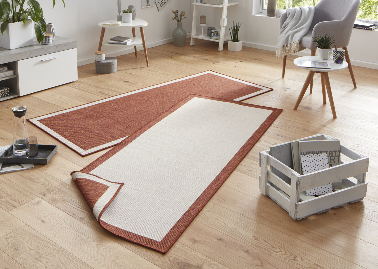 Vaip NORTHRUGS Twin Panama Terra Cream, 160x230 cm hind ja info | Vaibad | hansapost.ee