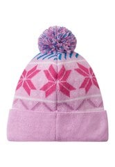 Tutta by Reima laste talvemüts STARO, roosa-kirju price and information | Winter clothes for children | hansapost.ee