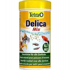 Külmkuivatatud kalatoit Tetra Delica Natural Snack Mix, 250ml - 30g price and information | Kalade toit | hansapost.ee