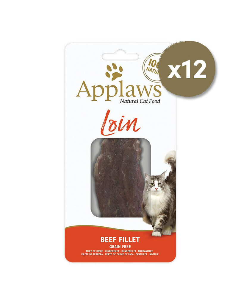 Applawss Cat Treat koos veise sisefileega, 12x20 g цена и информация | Kasside maiused | hansapost.ee