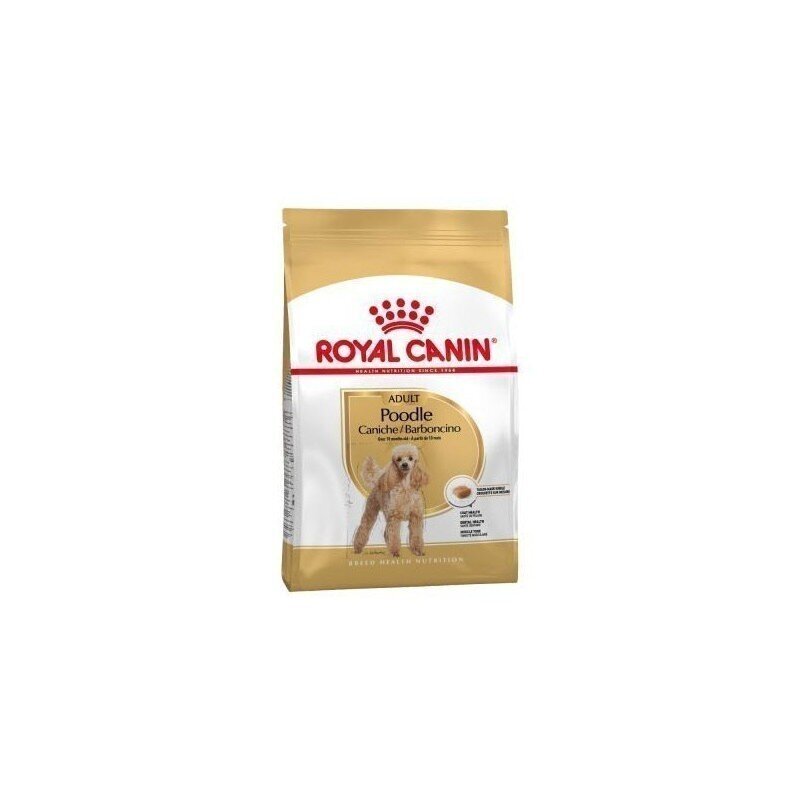 Royal Canin Poodle Adult täiskasvanud puudlikoertele, 7,5 kg цена и информация | Koerte kuivtoit ja krõbinad | hansapost.ee