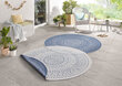 Vaip NORTHRUGS Twin Porto Blue Cream, 140x140 cm hind ja info | Vaibad | hansapost.ee