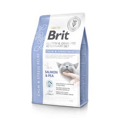 Brit Veterinary Calm&Stress Relief lõhega, 2 kg hind ja info | Kassi kuivtoit ja kassikrõbinad | hansapost.ee