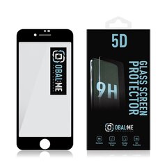 OBAL:ME 5D Glass Screen Protector for Apple iPhone 7|8|SE2020|SE2022 Black цена и информация | Защитные пленки для телефонов | hansapost.ee