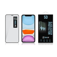 OBAL:ME 5D Glass Screen Protector for Apple iPhone 11|XR Black цена и информация | Защитные пленки для телефонов | hansapost.ee