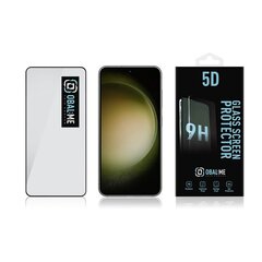 OBAL:ME 5D Glass Screen Protector for Samsung Galaxy S23 Black цена и информация | Защитные пленки для телефонов | hansapost.ee