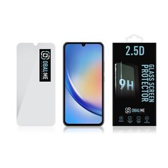 OBAL:ME 2.5D Glass Screen Protector for Samsung Galaxy A34 5G Clear цена и информация | Защитные пленки для телефонов | hansapost.ee