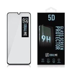 OBAL:ME 5D Glass Screen Protector for Samsung Galaxy A25 5G Black цена и информация | Obal:Me Мобильные телефоны, Фото и Видео | hansapost.ee