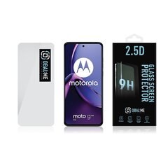 OBAL:ME 2.5D Glass Screen Protector for Motorola G84 Clear цена и информация | Защитные пленки для телефонов | hansapost.ee