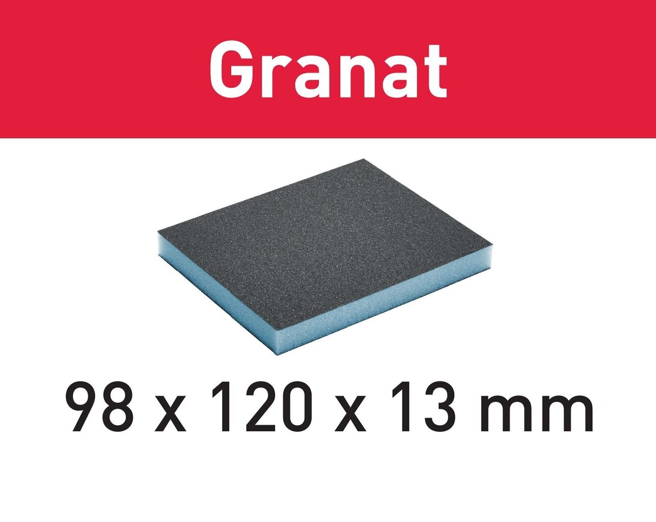 Festool Lihvimiskäsn Granat 98x120x13 800 GR/6 201507 hind ja info | Käsitööriistad | hansapost.ee