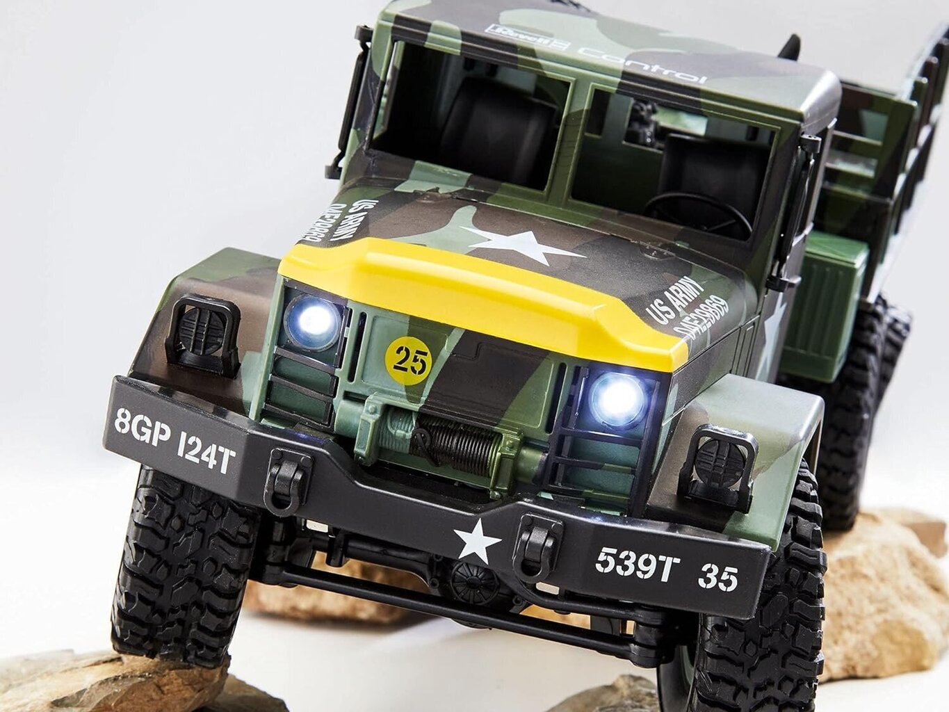 Raadio teel juhitav auto Revell 24439 Crawler US Army Truck 6x6 hind ja info | Mänguasjad poistele | hansapost.ee