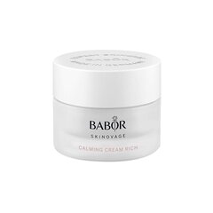 Rahustav kreem tundlikule näonahale Babor Skinovage Calming Cream Rich, 50 ml hind ja info | Näokreemid | hansapost.ee