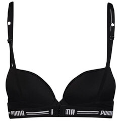 Бюстгальтер женский Puma T Shirt Bra W 604053 001200, черный цена и информация | Спортивные бюстгальтеры | hansapost.ee