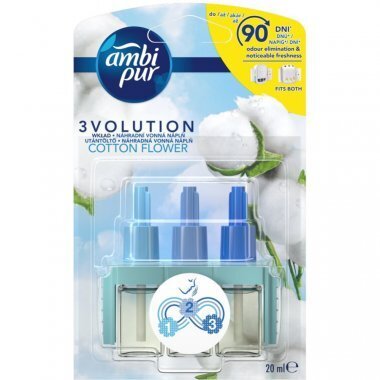 Õhuvärskendaja Ambi Pur 3Volution Cotton Flower, 20 ml hind ja info | Õhuvärskendajad | hansapost.ee