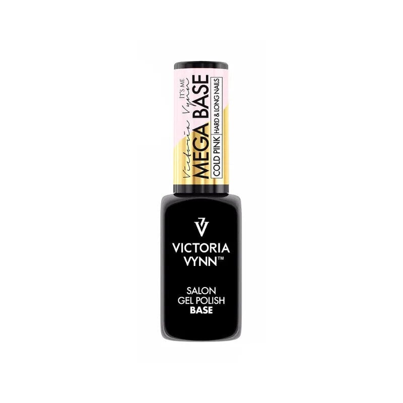 Hübriidküünelakk Victoria Vynn Mega Base Cold Pink, 8 ml цена и информация | Küünelakid ja küünelakieemaldajad | hansapost.ee