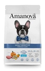 Корм Amanova Adult Sensitive Delicious Lamb для взрослых собак с бараниной, 2 кг цена и информация | Amanova Товары для животных | hansapost.ee