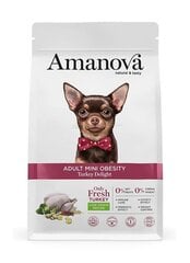 Amanova Adult Mini Obesity Turkey delight для взрослых собак мелких пород с индейкой, 2 кг цена и информация | Amanova Товары для животных | hansapost.ee