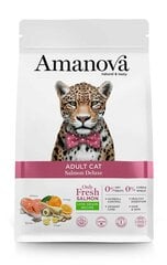 Корм Amanova Adult Cat Salmon Deluxe для взрослых кошек с лососем, 1,5 кг цена и информация | Amanova Товары для животных | hansapost.ee