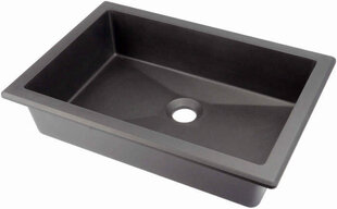 Graniidist valamu Deante Correo CQR_SU5U, Metallic grey price and information | Bathroom sinks, washbasins | hansapost.ee