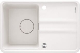 Graniidist köögivalamu Deante Momi ZKMA11A, Alabaster price and information | Bathroom sinks, washbasins | hansapost.ee