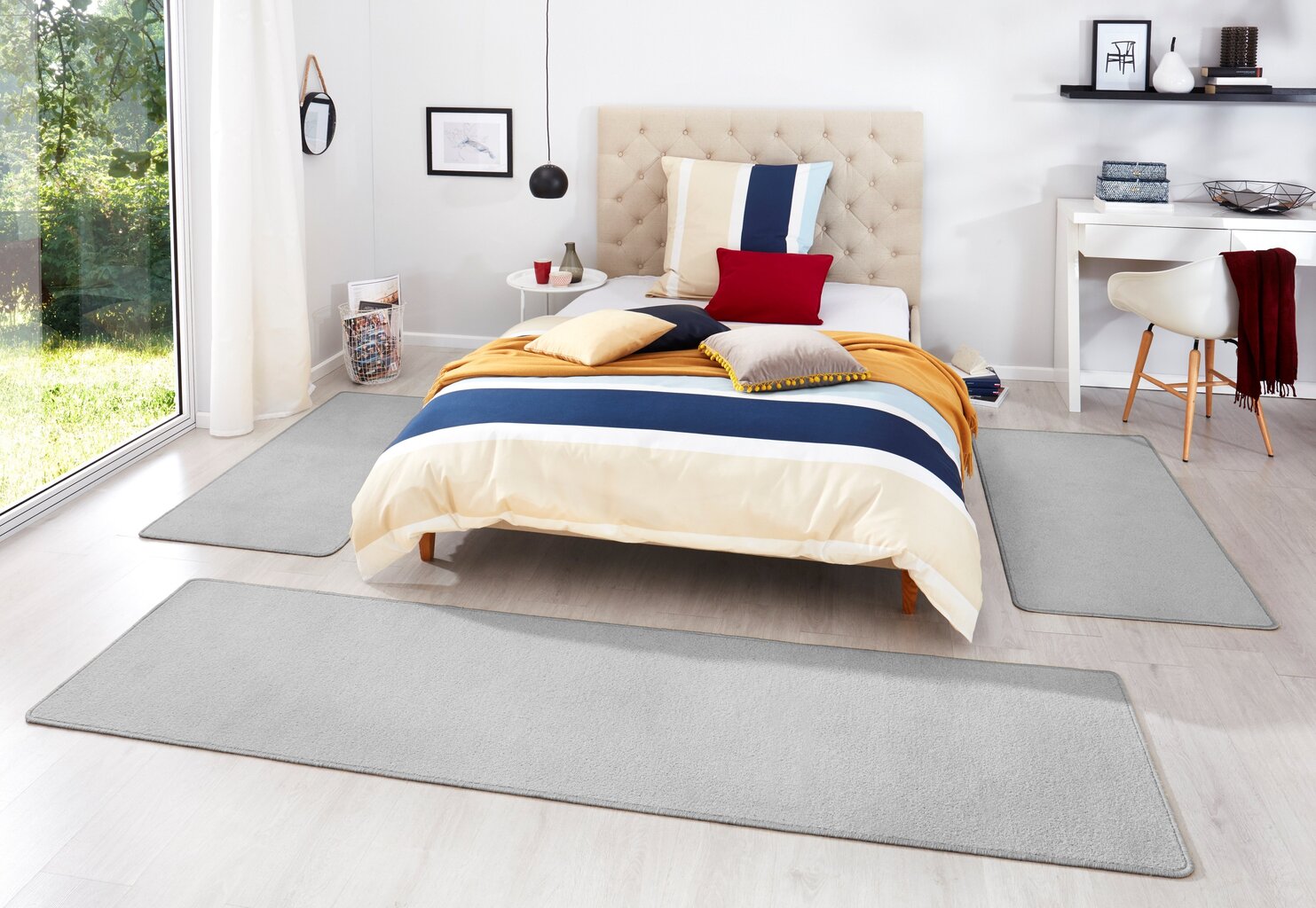 Vaipade komplekt Hanse Home Fancy Grey, 3-osaline цена и информация | Vaibad | hansapost.ee