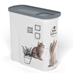 Контейнер для корма Pet Life Dogs, 1,5 кг, 2 л, 20,5x86x19,4 см цена и информация | Миски, ящики для корма | hansapost.ee