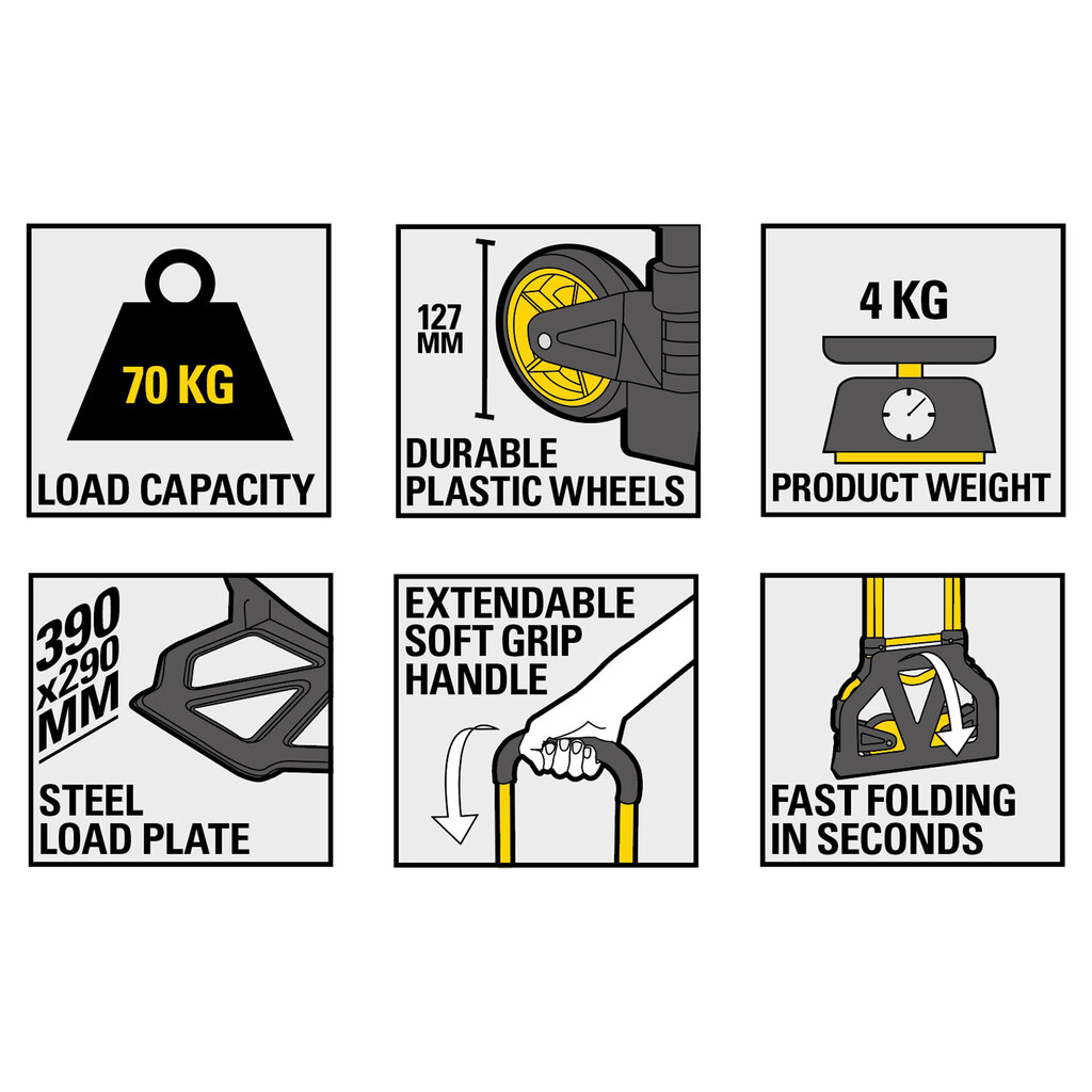 Kaubakäru, 70 kg цена и информация | Käsitööriistad | hansapost.ee