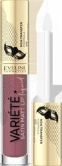 EVELINE Variete Satin Matt šķidrā lūpu krāsa 4.5ml, 03 berry shake цена и информация | Помады, бальзамы, блеск для губ | hansapost.ee