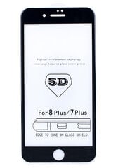 Защитное стекло дисплея 5D Full Glue Samsung N975 Note 10 Plus, выгнутое, черное цена и информация | Защитные пленки для телефонов | hansapost.ee