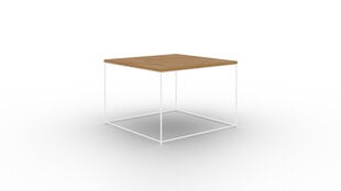 Журнальный столик ADRK Furniture Roni, коричневый/белый цена и информация | Журнальные столики | hansapost.ee