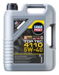 Mootoriõli Liqui Moly Top Tec 4110 5W-40 5L hind ja info | Mootoriõlid | hansapost.ee