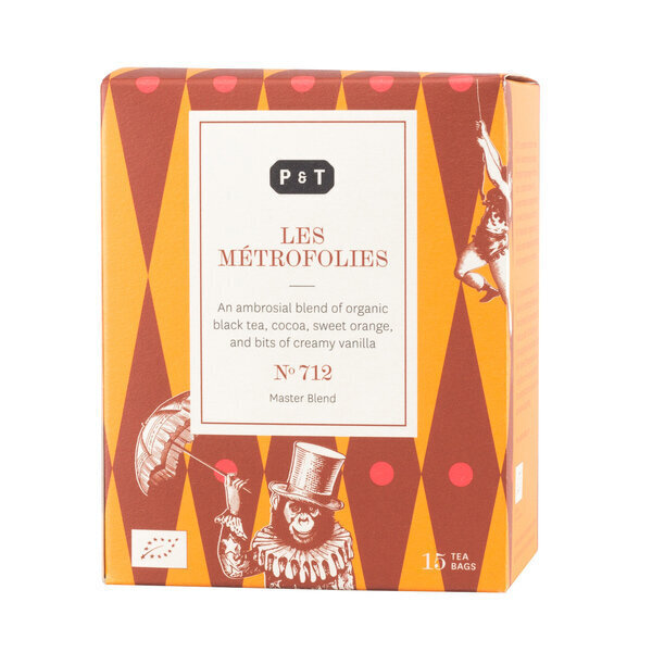 Paper & Tea Les Metrofolies teekotid, 15 tk hind ja info | Tee | hansapost.ee