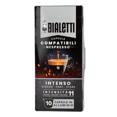 Bialetti Nespresso Intenso - Premium 10 капсул в упаковке цена и информация | Кофе, какао | hansapost.ee