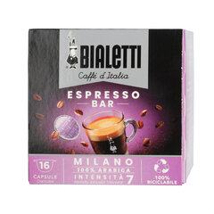 Кофейные капсулы Bialetti Milano - 16 шт. цена и информация | Pole täpsustatud Продукты питания | hansapost.ee