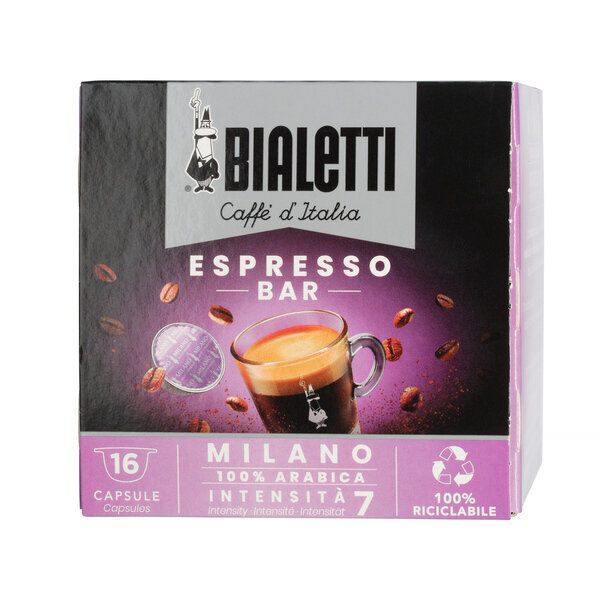 Bialetti Milano kohvikapslid, 16 tk цена и информация | Kohv ja kakao | hansapost.ee