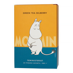 Teministeriet Moomin Bilberry roheline tee, 20 tk hind ja info | Tee | hansapost.ee