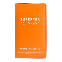 Teministeriet Supertea Organic Turmeric Ginger - 20 пакетиков цена и информация | Чай | hansapost.ee