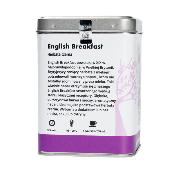 Long Man Tea English Breakfast must tee, 120g цена и информация | Tee | hansapost.ee