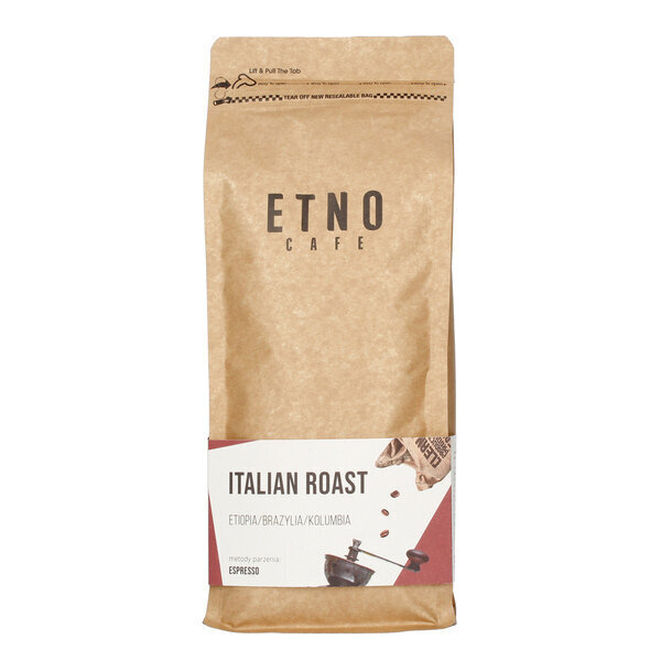 Etno Cafe Italian Roast jahvatatud kohv, 1kg hind ja info | Kohv ja kakao | hansapost.ee