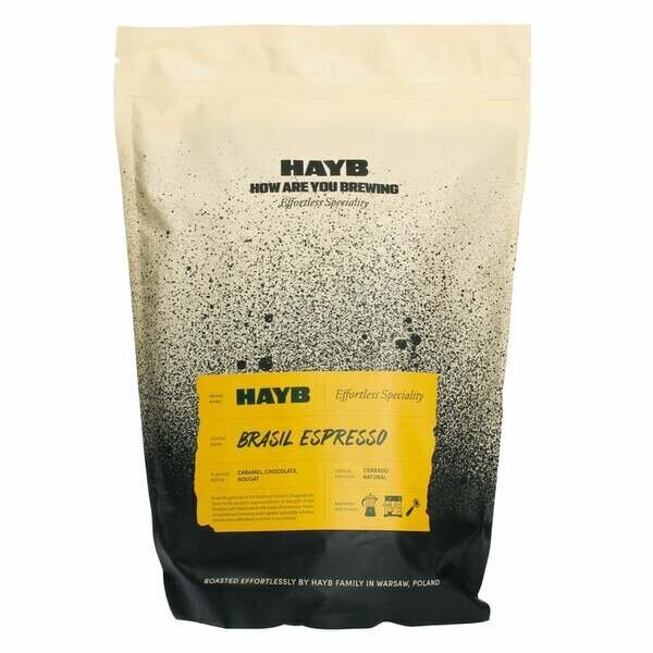 HAYB Brasil Espresso jahvatatud kohv, 1kg цена и информация | Kohv ja kakao | hansapost.ee