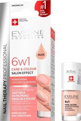 Multifunktsionaalne küünte tugevdaja Eveline Nail Therapy 6in1 Nude, 5ml price and information | Nail polishes and nail polish removers | hansapost.ee