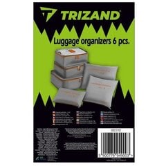 Kelionių organizatorius - 6vnt Trizand 23183 цена и информация | Чемоданы, дорожные сумки | hansapost.ee