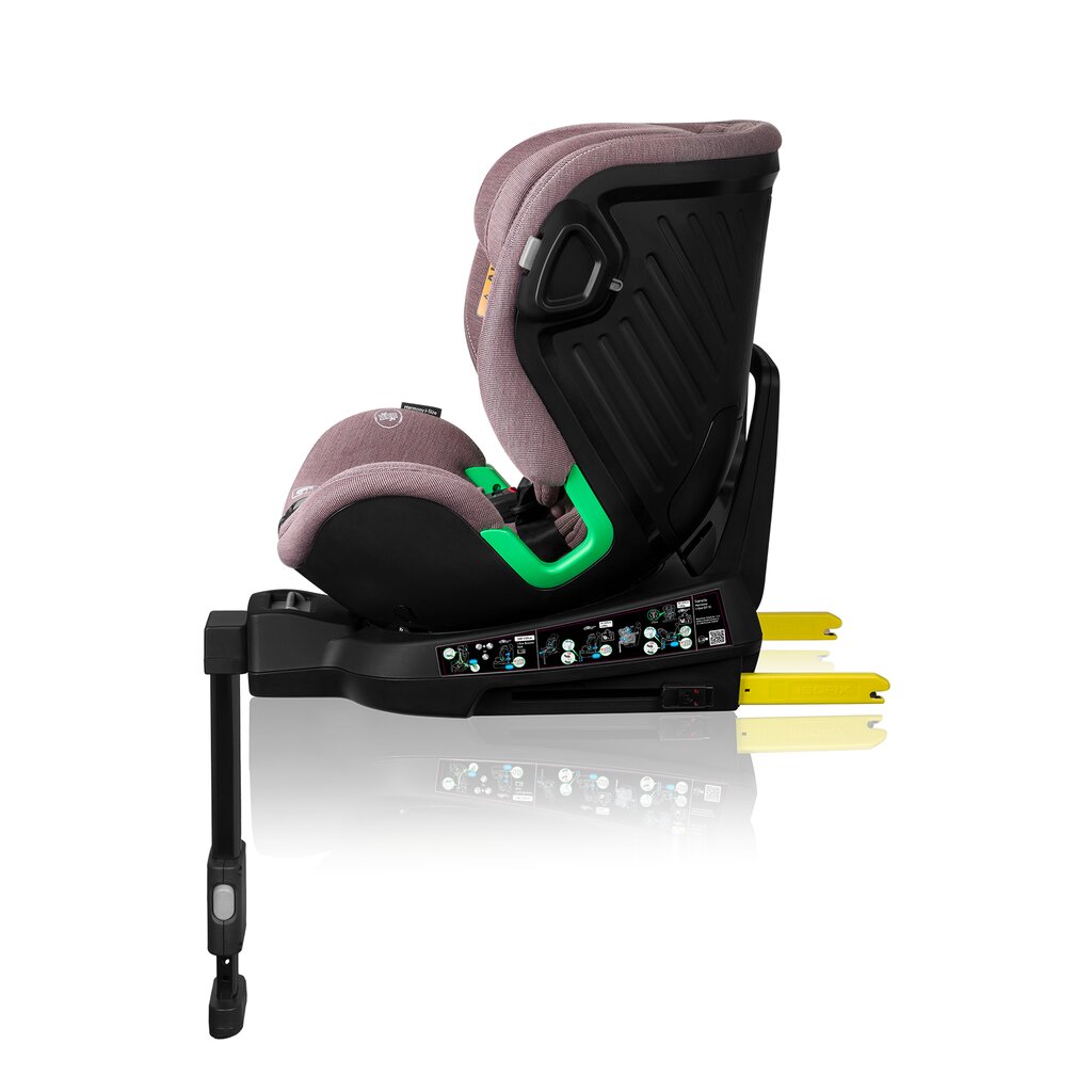 Autotool Lionelo Harmony I-Size, 0-36 kg, pink mauve hind ja info | Turvatoolid ja turvahällid | hansapost.ee