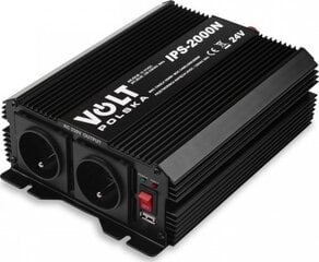 Muundur Volt Polska IPS-2000N 24V / 230V 1000/2000W hind ja info | Inverterid ja muundurid | hansapost.ee